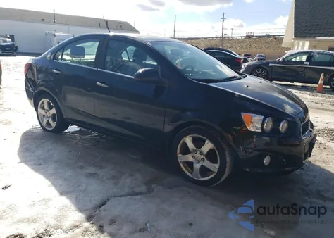 2012 Chevrolet Sonic Ltz из США, поврежденный, VIN 1G1JE5SH3C4149210